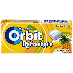 Orbit Refreshers Tropical - Pack de 16 Unidades