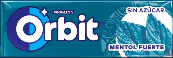 Orbit Menta Fuerte - Pack de 30 Sobres de 10g