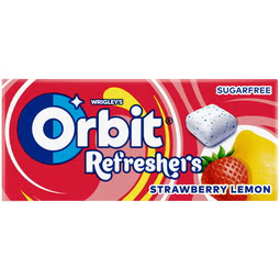 Orbit Refreshers Fresa Limón - Pack de 16 Unidades