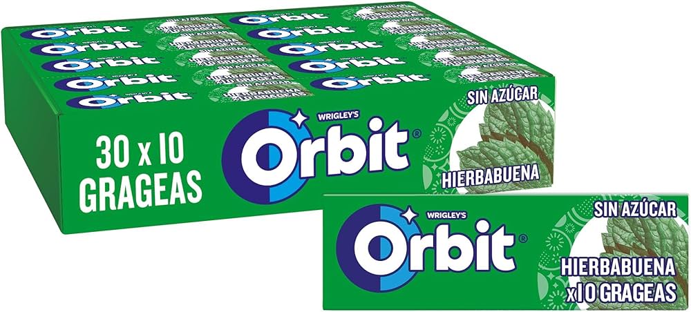 Orbit Hierbabuena - Pack de 30 Sobres de 10g