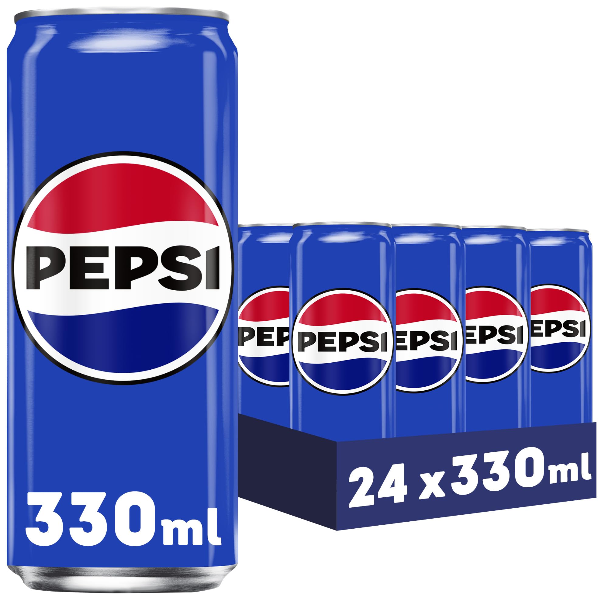 Pepsi - Pack de 24 Latas de 33cl (330ml)