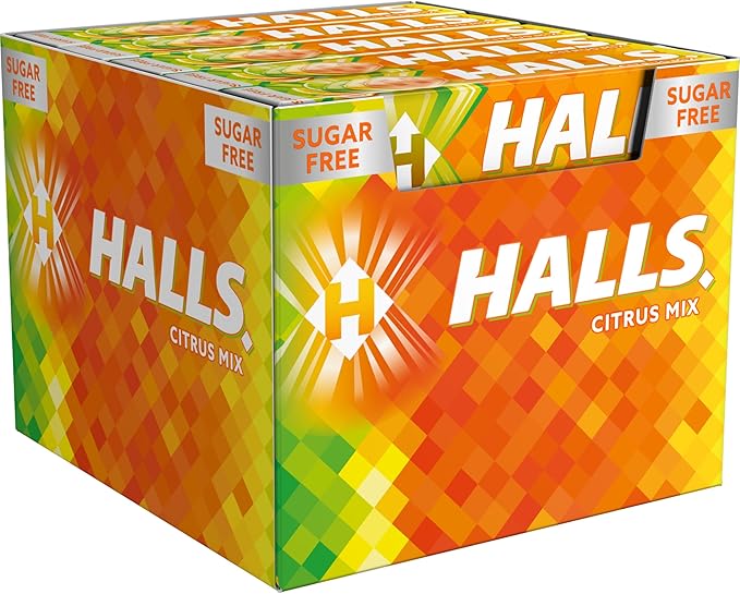Halls Citrus Mix - Pack de 20 Unidades
