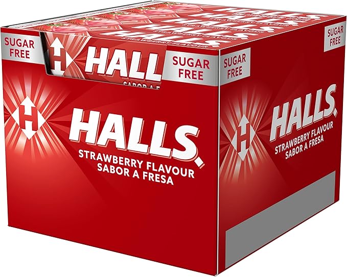 Halls Fresa - Pack de 20 Unidades