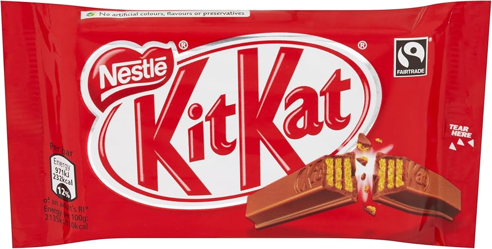 Kit Kat 4 Dedos - Pack de 24 Unidades