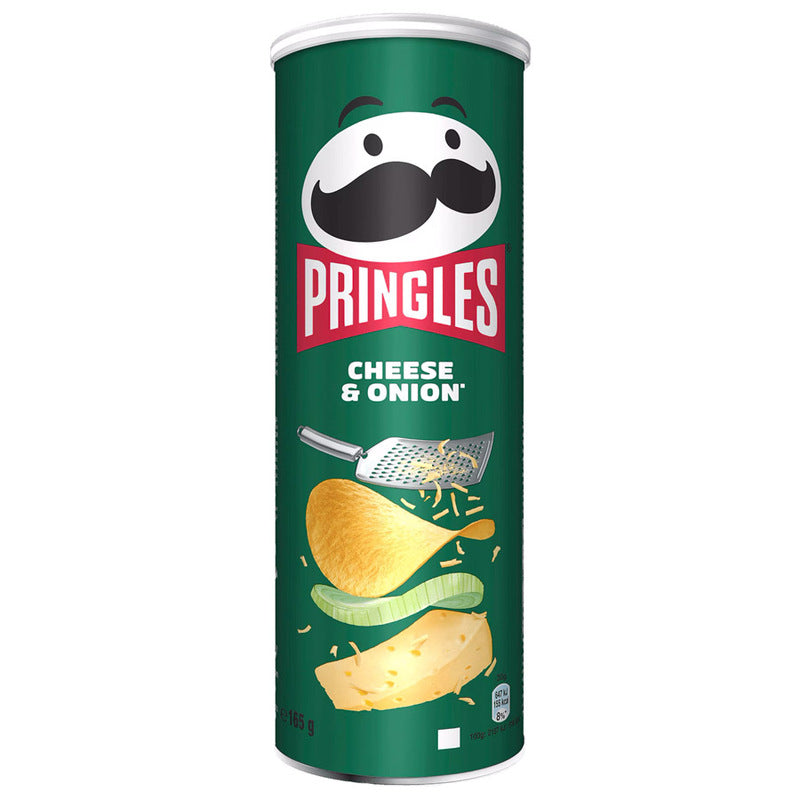 Pringles Queso y Cebolla - Pack de 19 Tarrinas de 165g