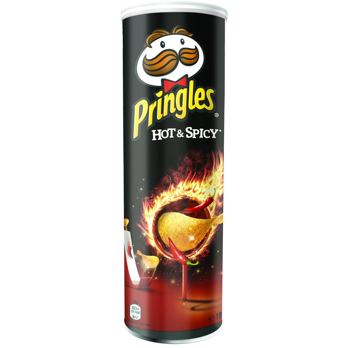 Pringles Hot & Spicy - Pack de 19 Tarrinas de 165g