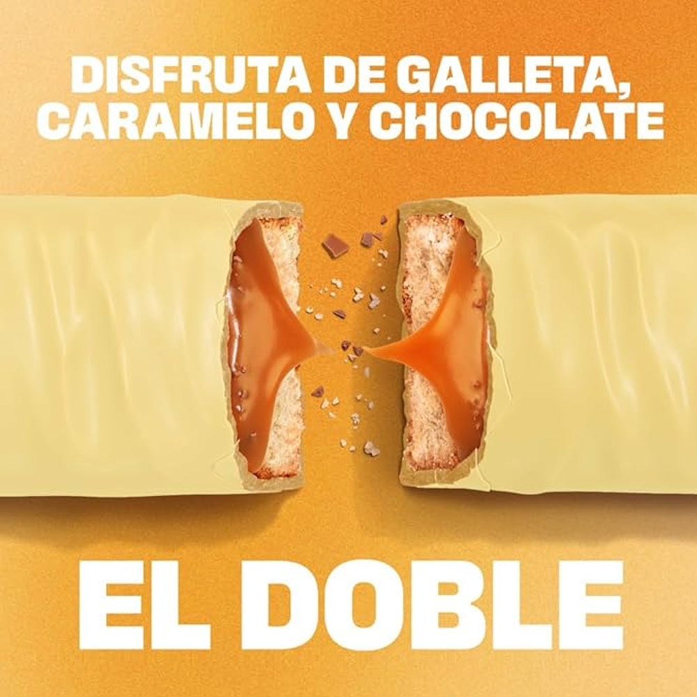 Twix White Chocolate Bars, Biscuit and Caramel, 30x46g