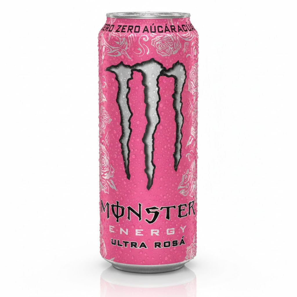 Monster Energy Ultra Rosa - Pack de 24 Latas 500ml