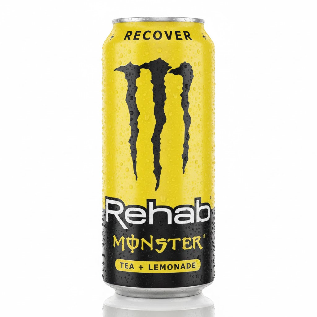 Monster Rehab Lemonade + Tea - Pack de 24 Latas 500ml