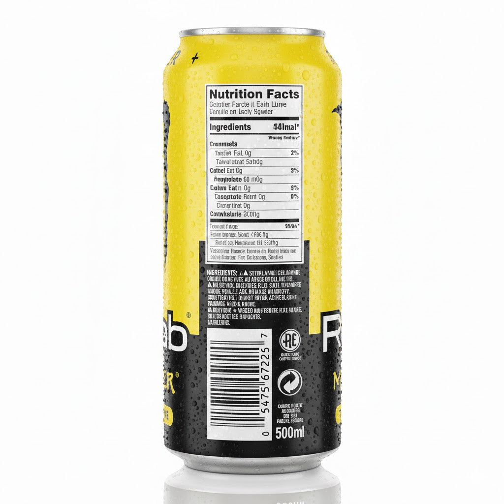 Monster Rehab Lemonade + Tea - Pack de 24 Latas 500ml