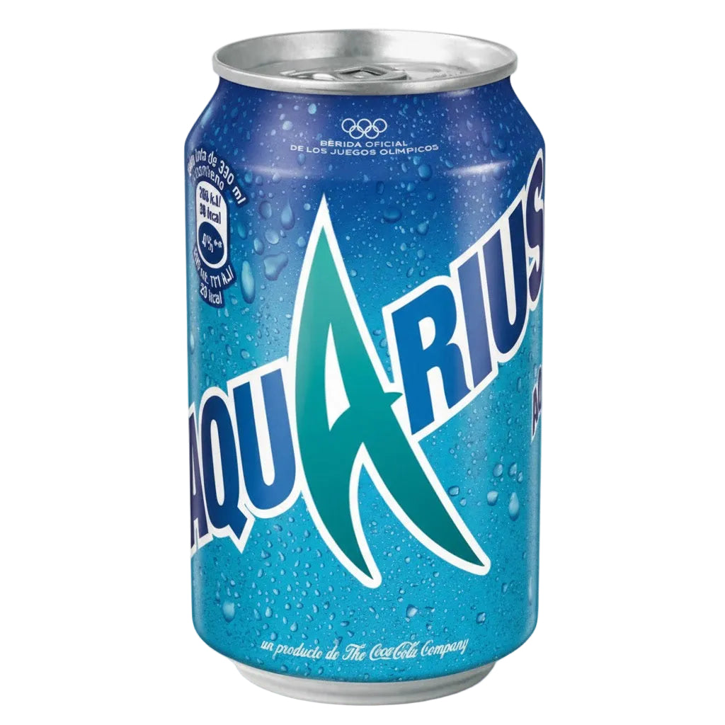 Aquarius Limón 330ml - Pack de 24 Latas
