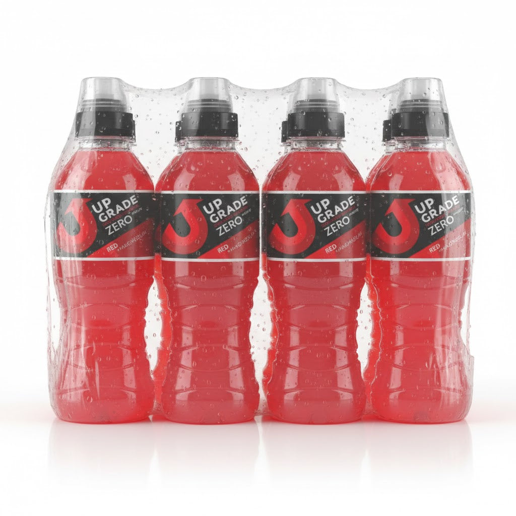 Upgrade Rojo Zero 500ml - Pack de 12 Botellas