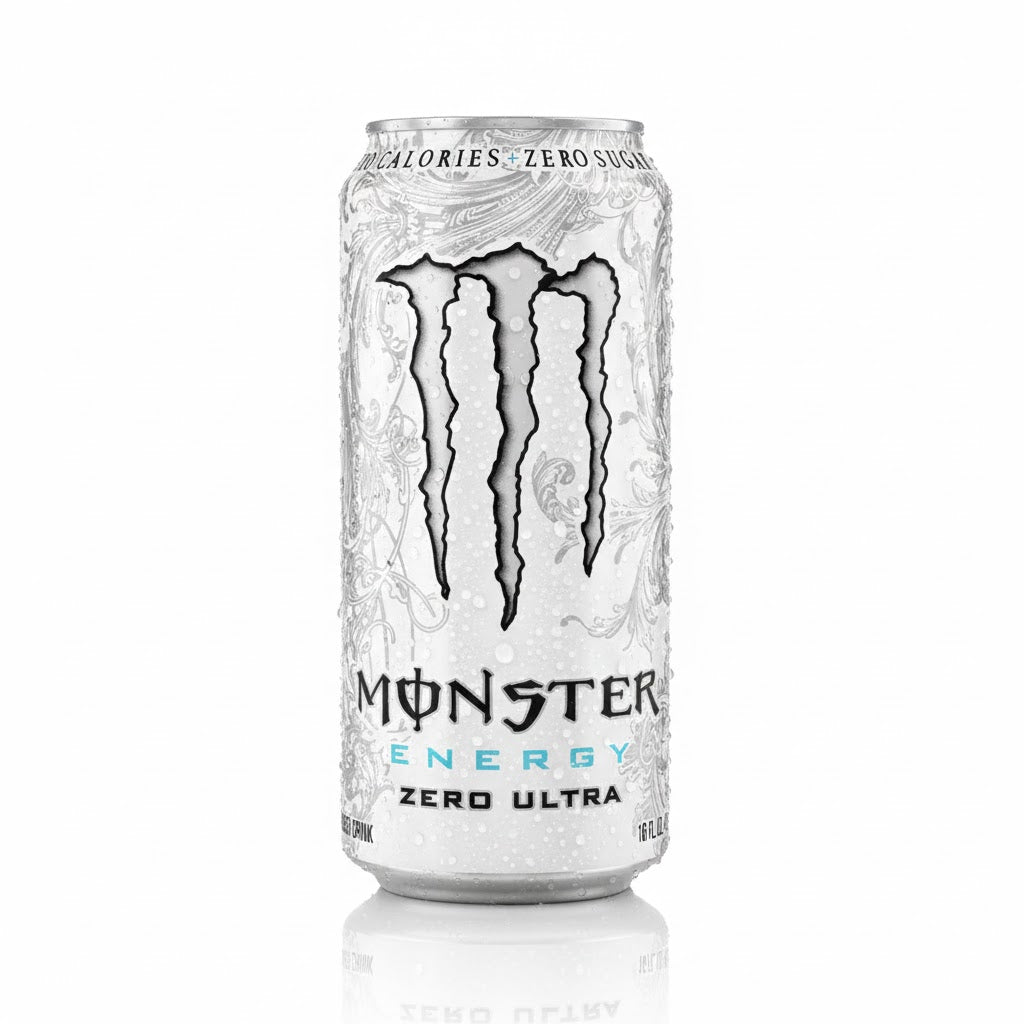 Monster Energy Ultra White / Zero Ultra - Pack de 24 Latas 500ml