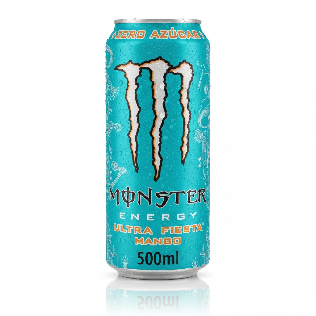 Monster Energy Ultra Fiesta Mango - Pack de 24 Latas 500ml