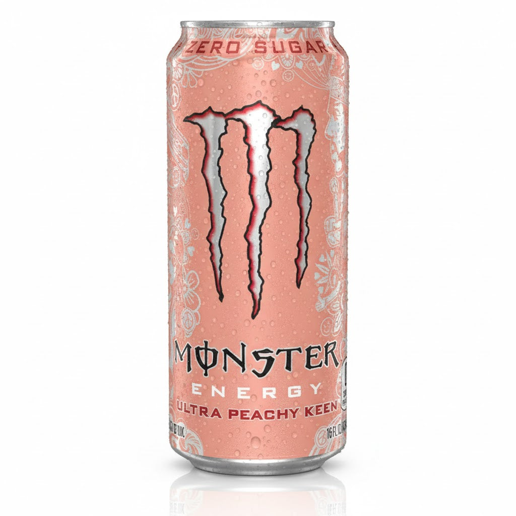 Monster Energy Peachy Keen - Pack de 24 Latas 500ml