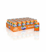 Fanta Naranja 330ml - Pack de 24 Latas