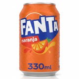 Fanta Naranja 330ml - Pack de 24 Latas