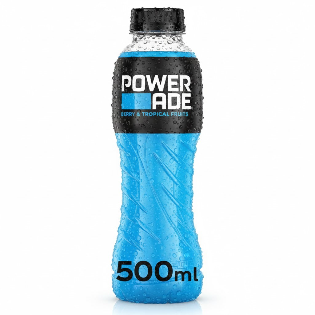 Powerade Azul 500ml - Pack de 12 Botellas