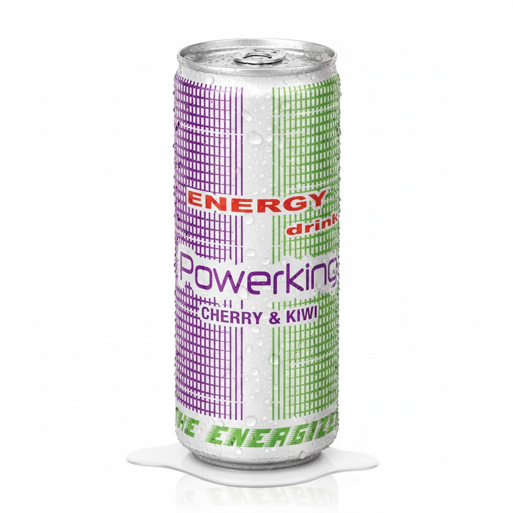 Powerking Cereza-Kiwi 250ml: La Explosión Ácida-Dulce de Energía