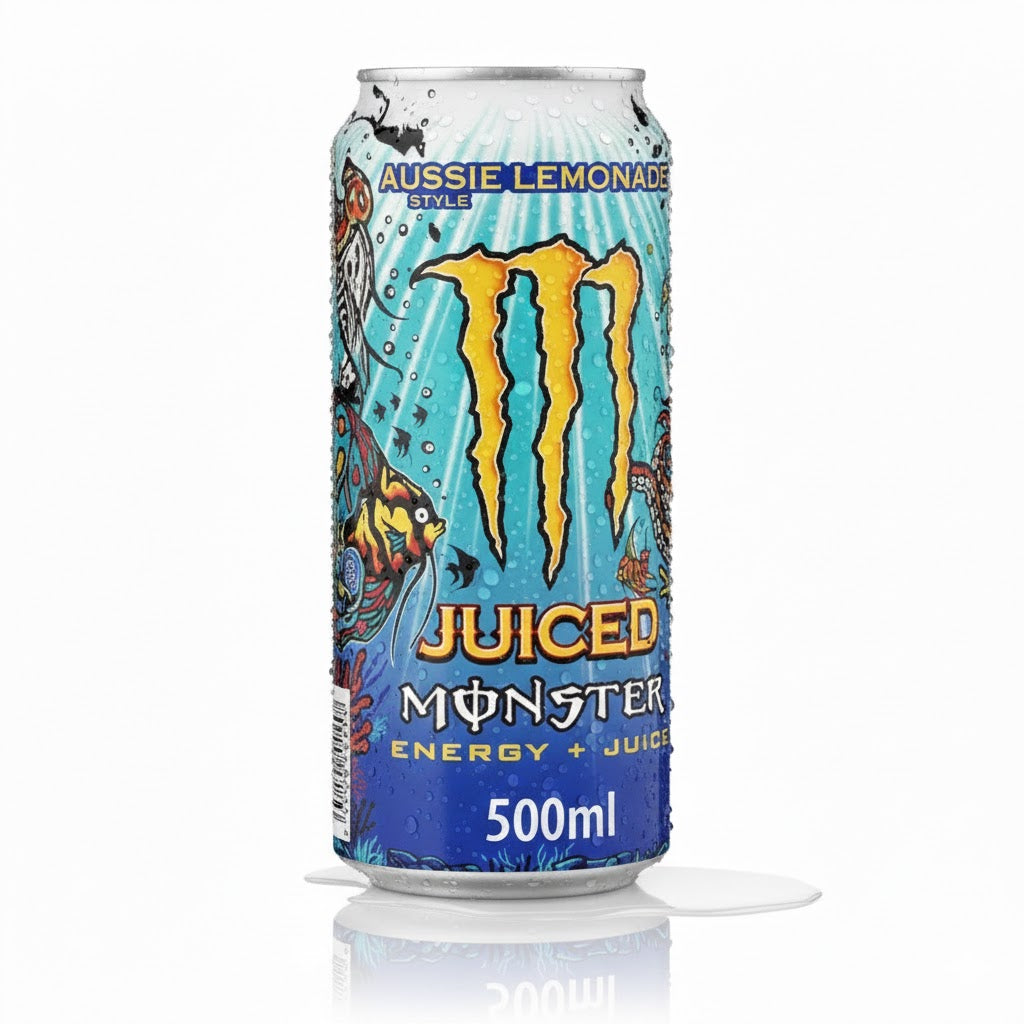 Monster Energy Aussie Lemonade - Pack de 24 Latas 500ml