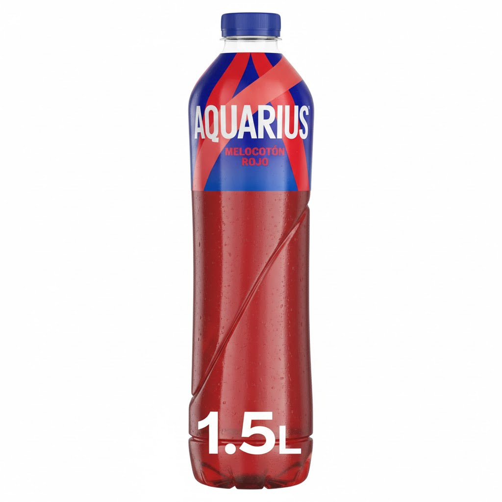 Aquarius Melocotón 1.5L - Pack de 6 Botellas