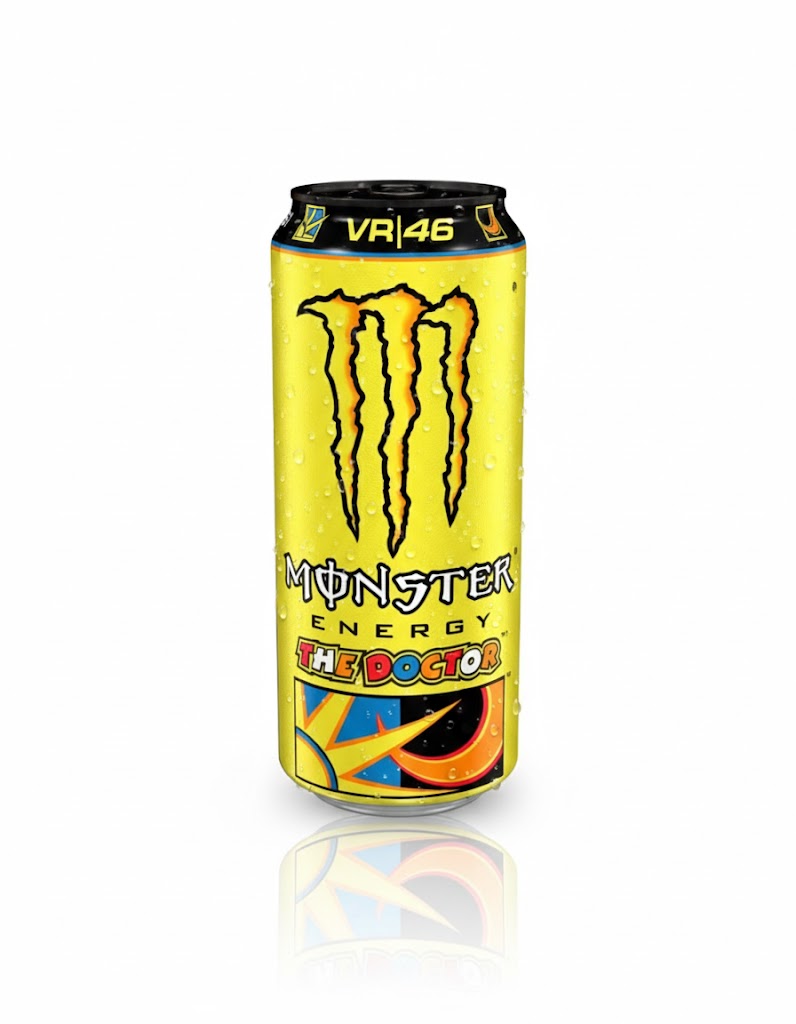 Monster Energy Doctor Rossi Edition - Pack de 24 Latas 500ml