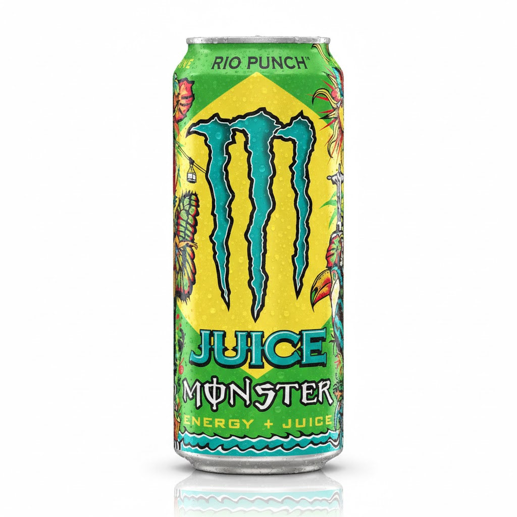 Monster Energy Rio Punch - Pack de 24 Latas 500ml