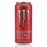 Monster Energy Ultra Rojo - Pack de 24 Latas 500ml