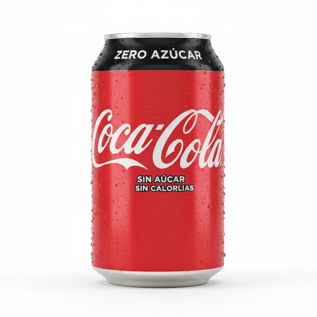 Coca-Cola Zero Sugar - Pack de 24 Latas de 33cl (330ml)