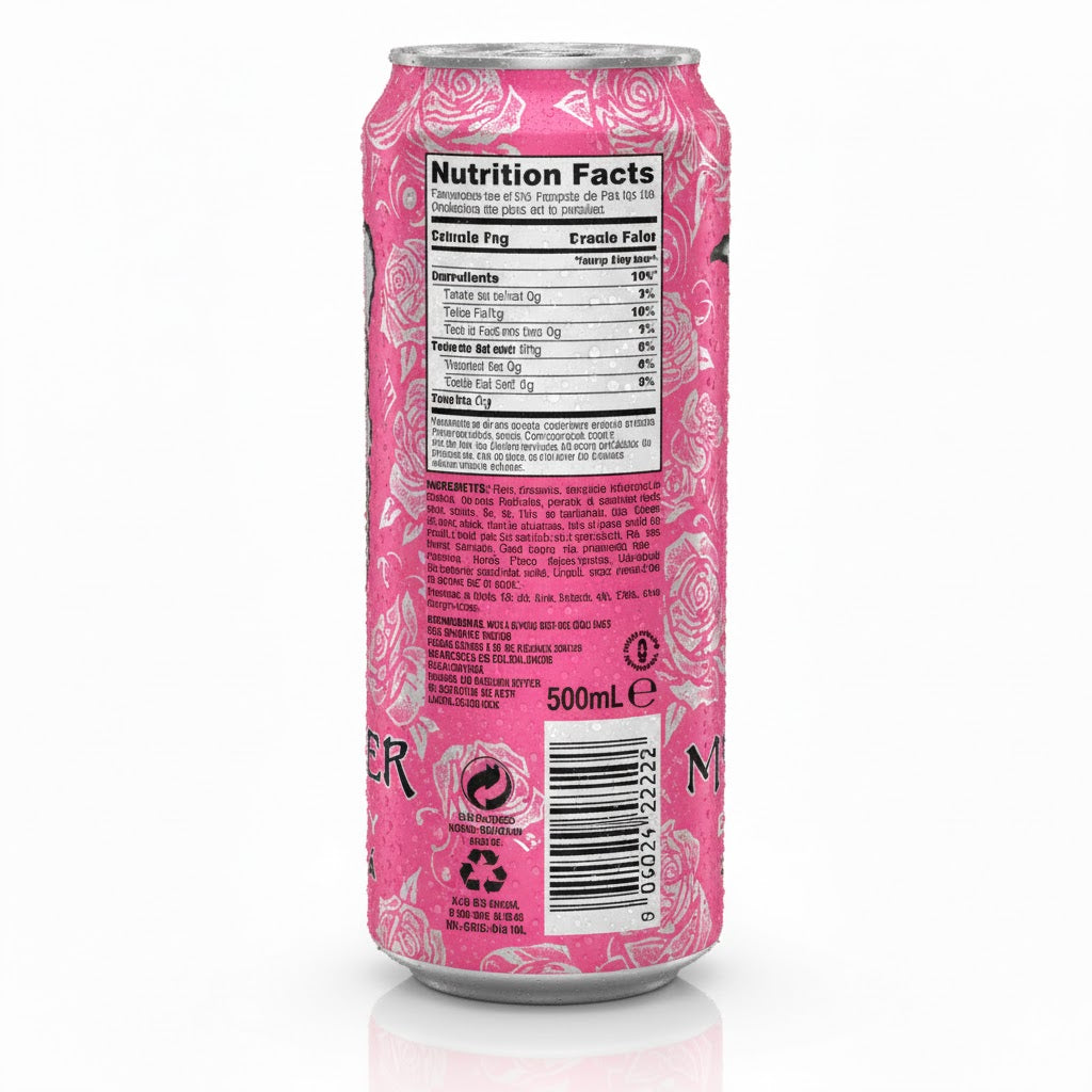 Monster Energy Ultra Rosa - Pack de 24 Latas 500ml